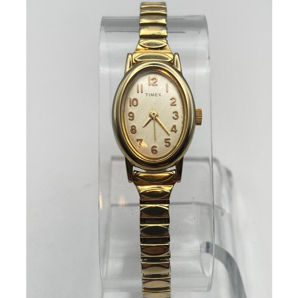 Timex Cavatina Slim Petite Women's Watch 19mm - New Battery Small Expansion Band